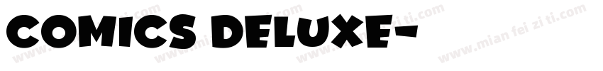 comics deluxe字体转换